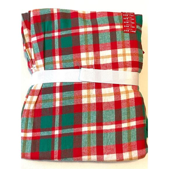 Big & Tall Jammies For Your Families® Pajama Set Christmas Men's 3XB - Picture 4 of 5